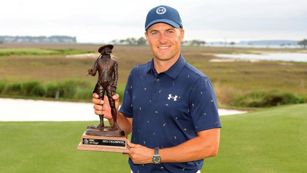 Photo of Spieth beats Cantlay to win PGA Heritage title