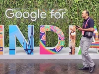 a man walks past the sign of google for india the company s annual technology event in new delhi india september 19 2019 photo reuters