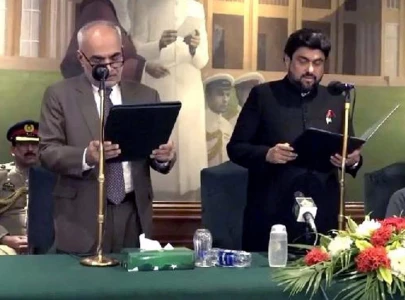 tessori takes oath as new sindh governor