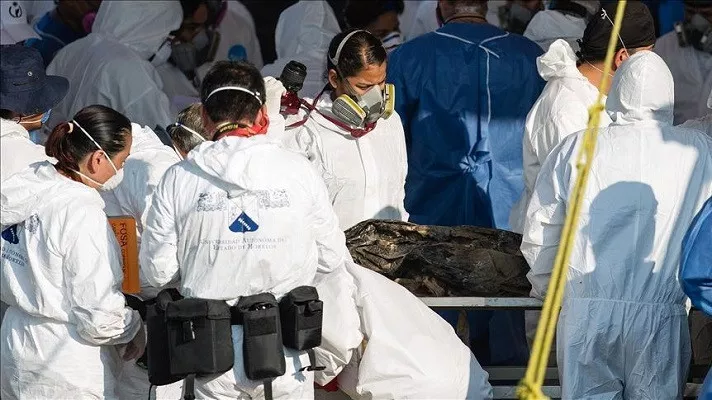 the bodies were found in a secret grave in the city of alvarado photo anadolu agency the bodies were found in a secret grave in the city of alvarado photo anadolu agency