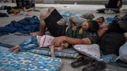 refugees freed from greek camp hell left homeless refugees freed from greek camp hell left homeless