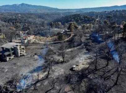 greece s worst wildfire of the year eases greece s worst wildfire of the year eases