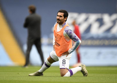 man city s gundogan sets 100 points target