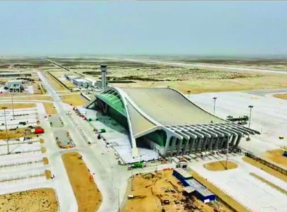 gwadar airport welcomes maiden flight gwadar airport welcomes maiden flight