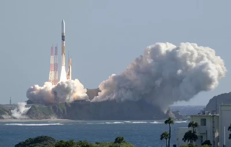 h iia rocket carrying the national space agency s moon lander is launched at tanegashima space center on the southwestern island of tanegashima japan september 7 2023 photo reuters