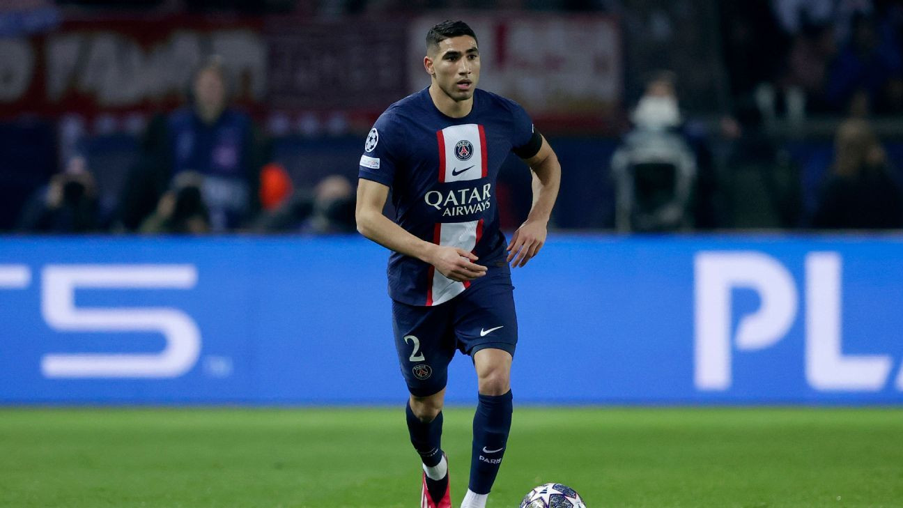 PSG’s Hakimi charged with rape