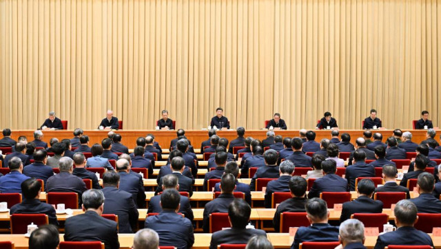 xi jinping general secretary of the communist party of china central committee chinese president and chairman of the central military commission delivers an important speech at the central conference on work relating to foreign affairs in beijing capital of china photo xinhua xi jinping general secretary of the communist party of china central committee chinese president and chairman of the central military commission delivers an important speech at the central conference on work relating to foreign affairs in beijing capital of china photo xinhua