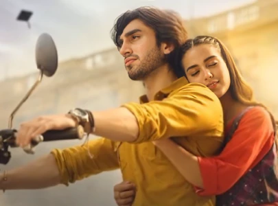 iqra aziz hamza sohail unite for upcoming burns road kay romeo juliet