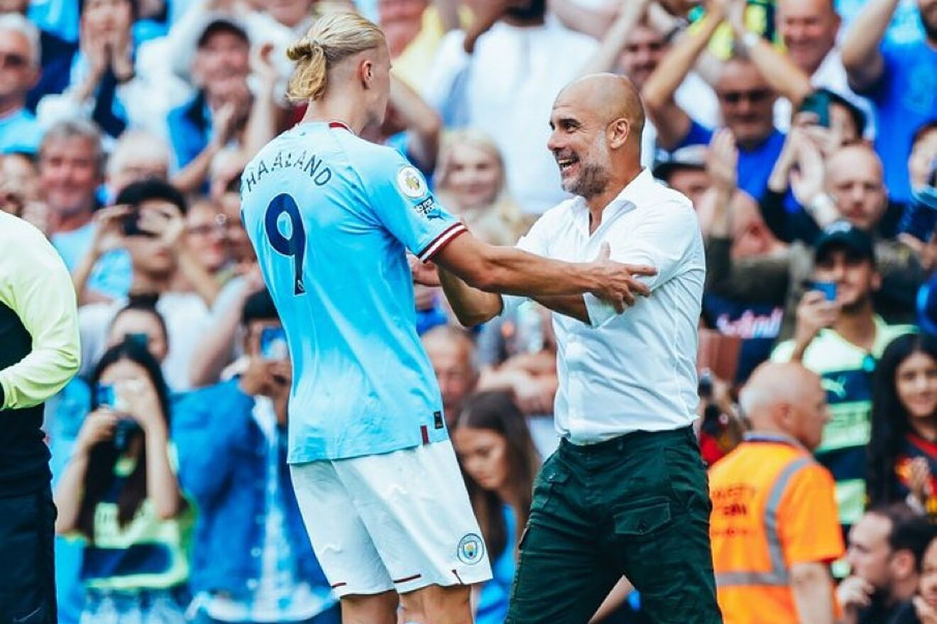 Photo of Haaland one of the best I've worked with: Guardiola