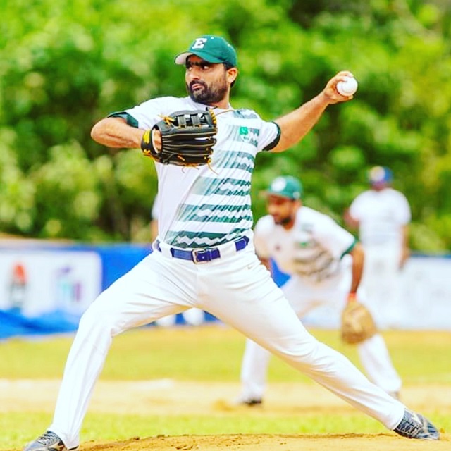 Hafiz Usman. PHOTO: PAKISTAN BASEBALL FEDERATION