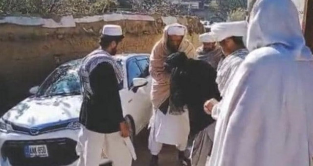 taliban supreme leader mullah haibatullah akhundzada meets supporters in kandahar during his first ever public appearance since 2016 photo express