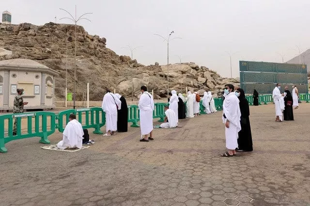 muslim pilgrims gather at the plain of arafat during the annual haj pilgrimage outside the holy city of mecca saudi arabia july 19 2021 photo reuters muslim pilgrims gather at the plain of arafat during the annual haj pilgrimage outside the holy city of mecca saudi arabia july 19 2021 photo reuters