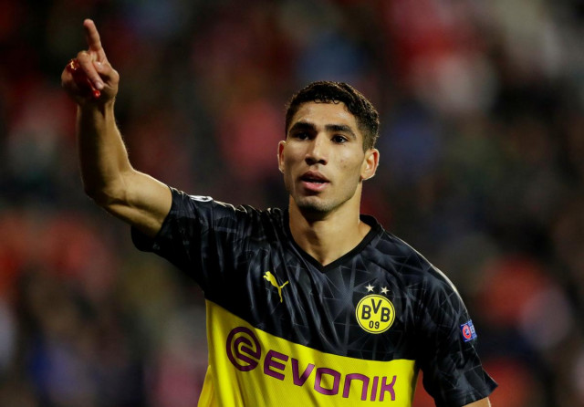inter sign moroccan full back hakimi from real madrid inter sign moroccan full back hakimi from real madrid