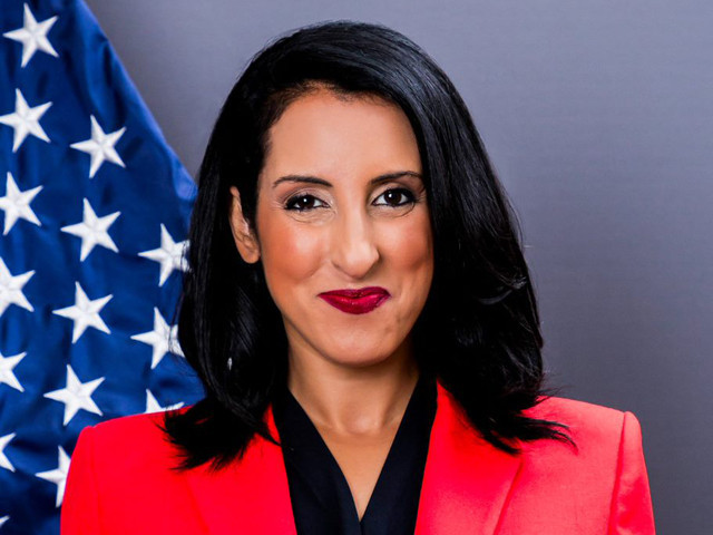 us stated department official hala rharrit photo file