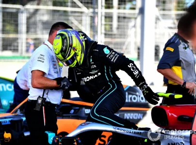 hamilton s back pain causes concern for mercedes