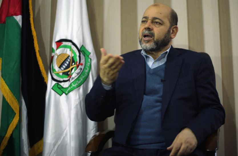deputy hamas chief moussa abu marzouk gestures during an interview with reuters in gaza city december 17 2014 photo reuters