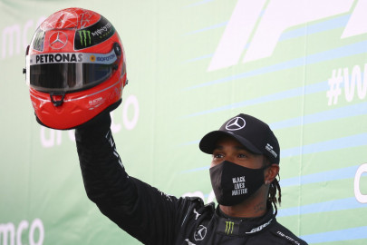 hamilton matches schumacher s record with 91st win hamilton matches schumacher s record with 91st win