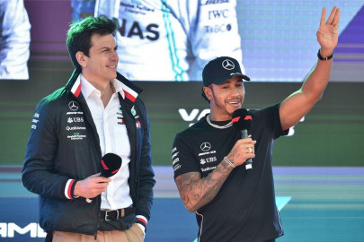 decision on hamilton team mate made says mercedes wolff decision on hamilton team mate made says mercedes wolff