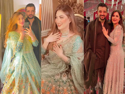 in pictures hamza ali abbasi naimal khawar stun at family wedding in pictures hamza ali abbasi naimal khawar stun at family wedding