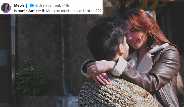 dating or pr stunt fans speculate over hania aamir s loved up picture with haider mustehsan