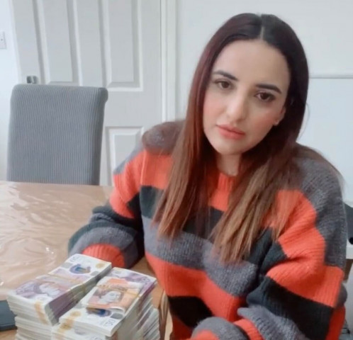 hareem shah faces money laundering probe after video with foreign currency goes viral hareem shah faces money laundering probe after video with foreign currency goes viral