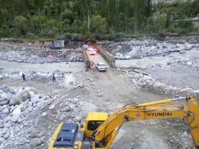 fwo constructs temporary steel bridge to link hassanabad fwo constructs temporary steel bridge to link hassanabad