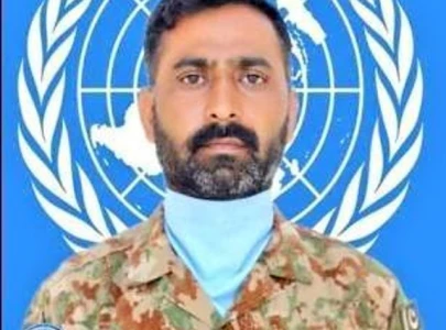 pakistani un peacekeeper martyred in congo
