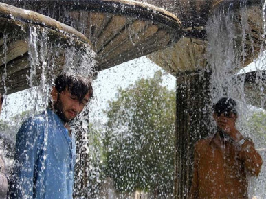 Heatwave intensity forecast for next week