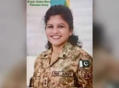 helen mary robert becomes first christian woman brigadier in pakistan army helen mary robert becomes first christian woman brigadier in pakistan army