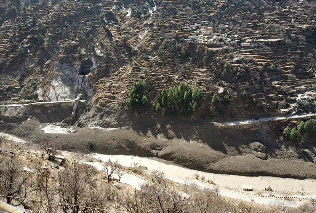 a view of damaged dam after a himalayan glacier broke and crashed into the dam at raini chak lata village in chamoli district in the northern state of uttarakhand india february 7 2021 photo reuters file a view of damaged dam after a himalayan glacier broke and crashed into the dam at raini chak lata village in chamoli district in the northern state of uttarakhand india february 7 2021 photo reuters file