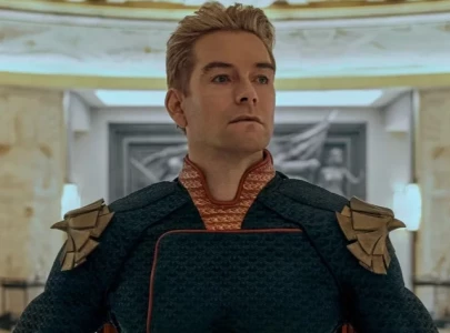 homelander from the boys mimics donald trump s fast food visit in new social media post