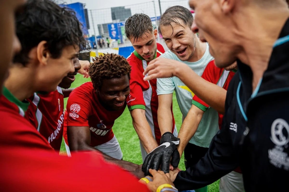 fifa are providing medals and trophies and broadcasting the homeless world cup on their streaming service photo reuters