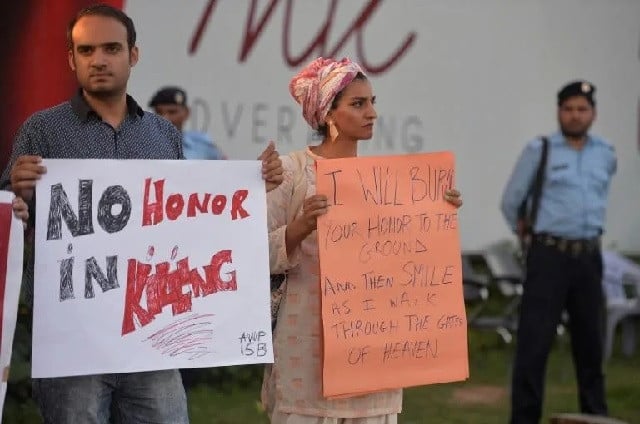 the death of social media star qandeel baloch sparked a fresh round of calls for an end to the practice of honour killings in pakistan photo afp