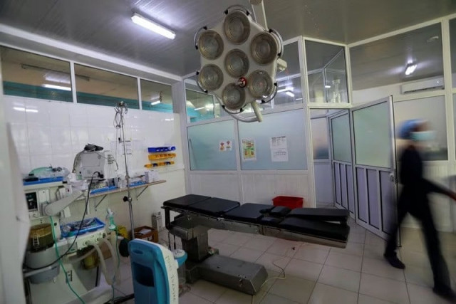 the operating theatre at the edward francis small teaching hospital in banjul gambia november 4 2022 photo reuters the operating theatre at the edward francis small teaching hospital in banjul gambia november 4 2022 photo reuters