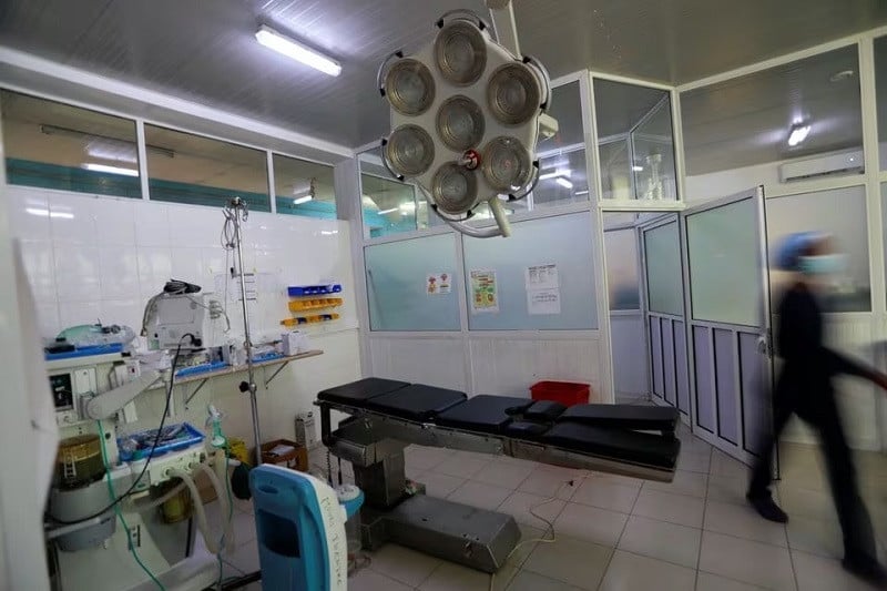 the operating theatre at the edward francis small teaching hospital in banjul gambia november 4 2022 photo reuters