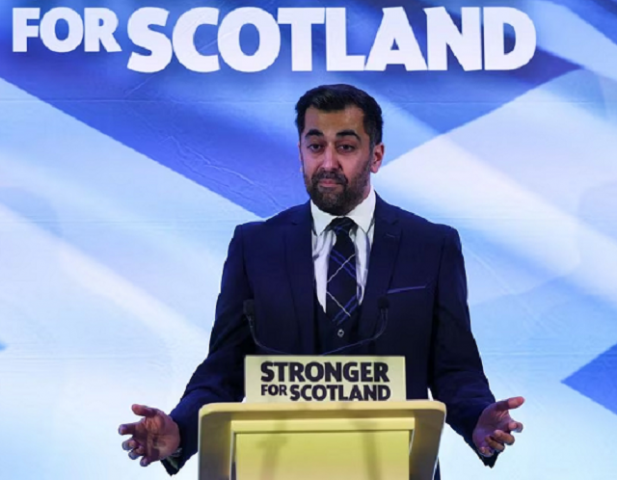 humza yousaf speaks as he is announced as the new scottish national party leader in edinburgh britain march 27 2023 photo reuters humza yousaf speaks as he is announced as the new scottish national party leader in edinburgh britain march 27 2023 photo reuters