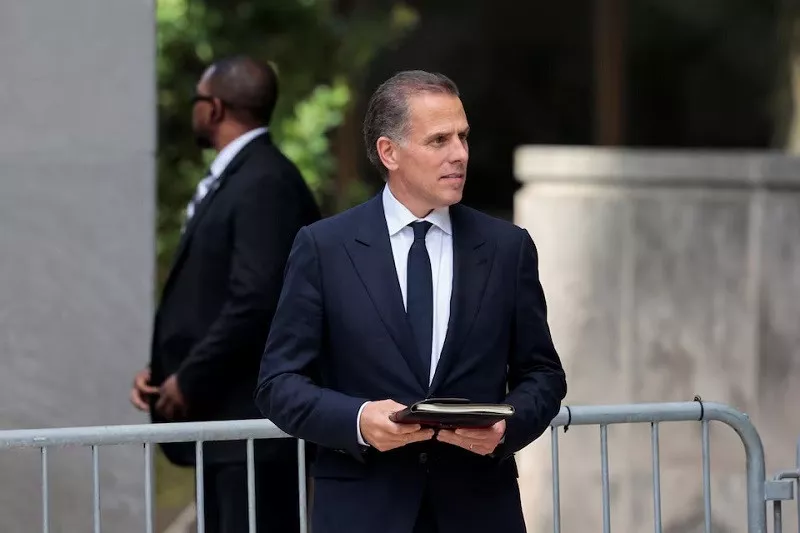hunter biden convicted of lying about drug use to purchase firearm