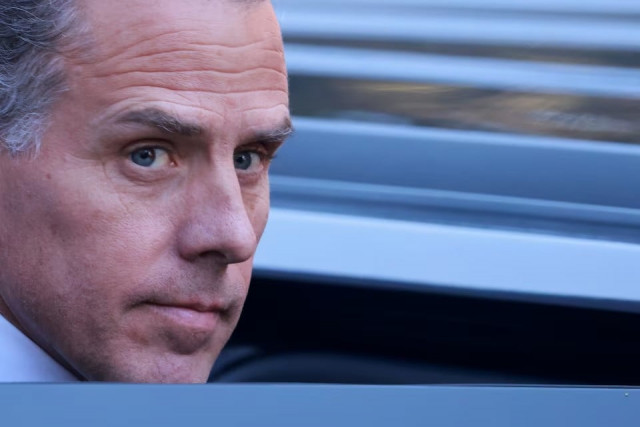 uter biden son of us president joe biden leaves federal court in los angeles california us on september 5 2024 photo reuters uter biden son of us president joe biden leaves federal court in los angeles california us on september 5 2024 photo reuters