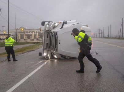 hurricane beryl hits texas causes chaos and power outages