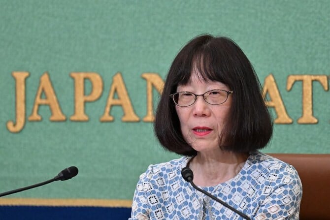 judge tomoko akane president of the international criminal court have called threats and attacks on the court appalling photo afp