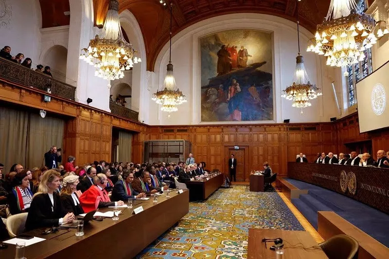 icj rules on emergency measures against israel following accusations by south africa in the hague netherlands january 26 2024 photo reuters icj rules on emergency measures against israel following accusations by south africa in the hague netherlands january 26 2024 photo reuters