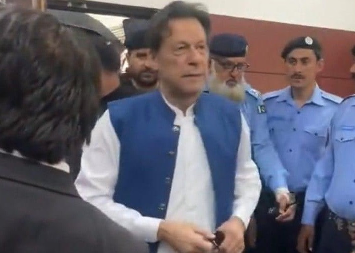 pti chief imran khan appears before atc in islamabad photo twitter ptiofficial