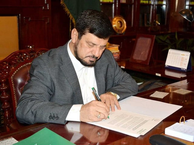 k p governor advocates unopposed senate polls k p governor advocates unopposed senate polls