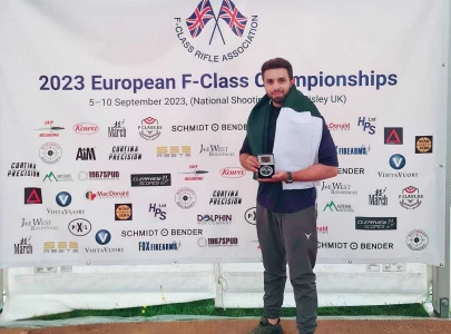 pakistani shooter bags silver at euro event