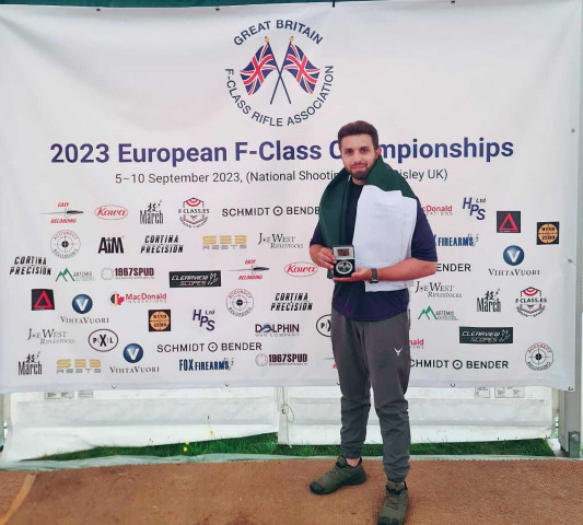 pakistani shooter bags silver at euro event pakistani shooter bags silver at euro event