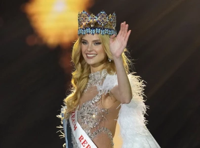 czech republic krystyna pyszkov crowned miss world 2024 in mumbai czech republic krystyna pyszkov crowned miss world 2024 in mumbai
