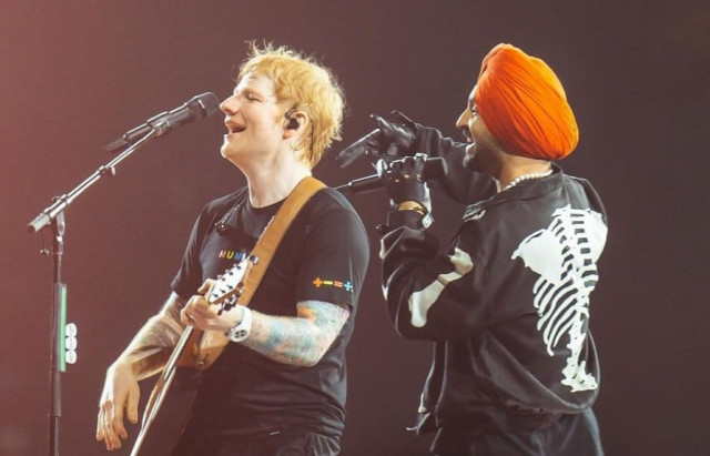 watch fans can t get enough of ed sheeran s punjabi duet with diljit dosanjh