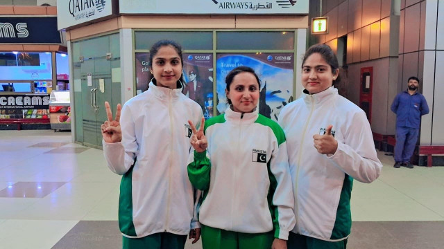 veronika sybil and twinkle soahil as they leave for south africa to compete at the asian african pacific powerlifting championship photo courtesy twinkle sohail veronika sybil and twinkle soahil as they leave for south africa to compete at the asian african pacific powerlifting championship photo courtesy twinkle sohail