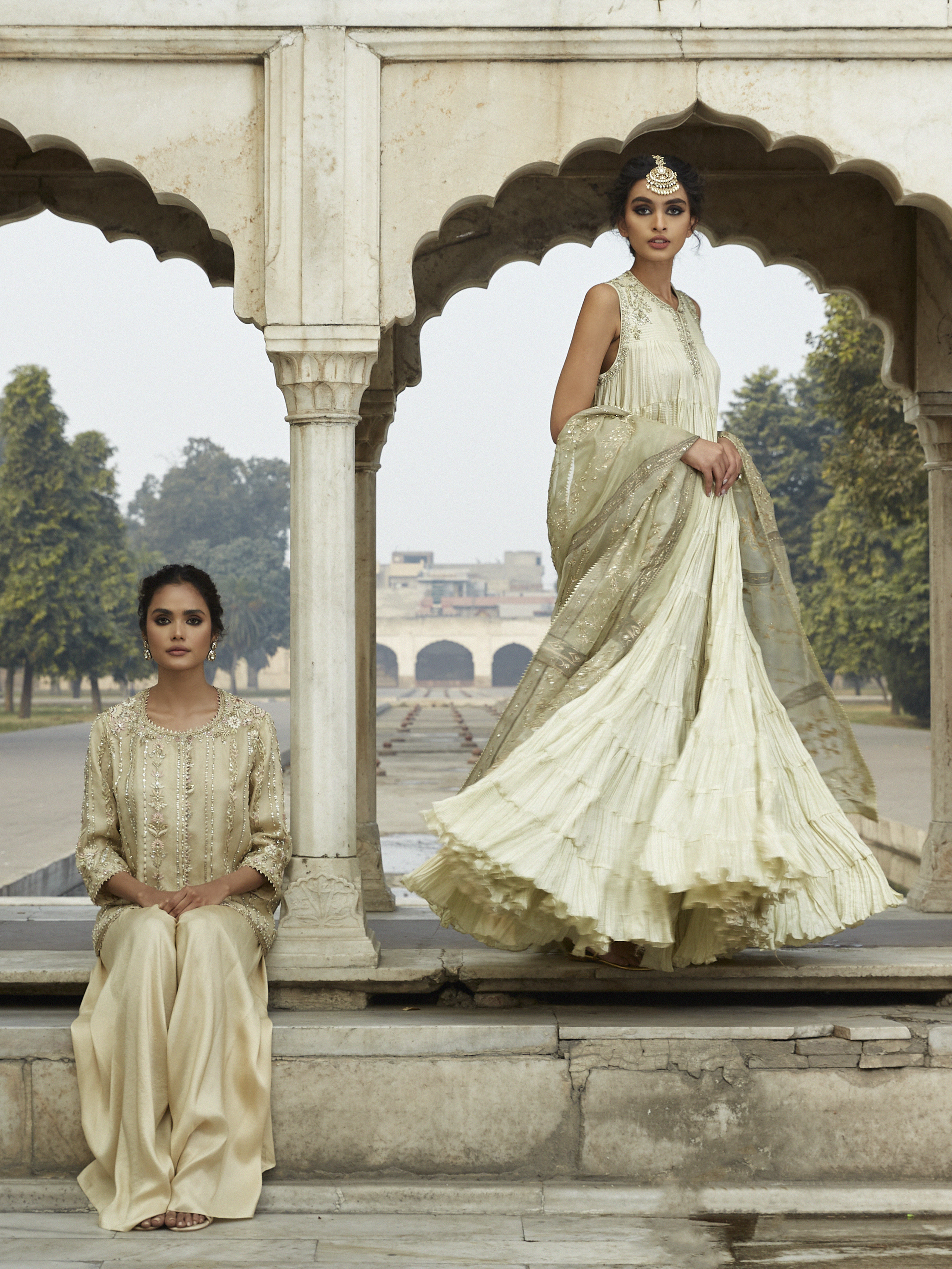 Misha&#039;s love for couture storytelling,handcrafted techniques from skilled artisans,Couture Trunk presentations,Misha Lakhani Bridal Couture line for Spring 2023,engagement,a wedding