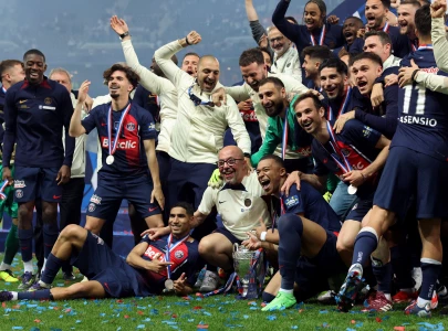 psg win french cup final on mbappe s farewell appearance psg win french cup final on mbappe s farewell appearance